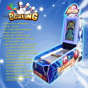 1 Player Mini bowling game