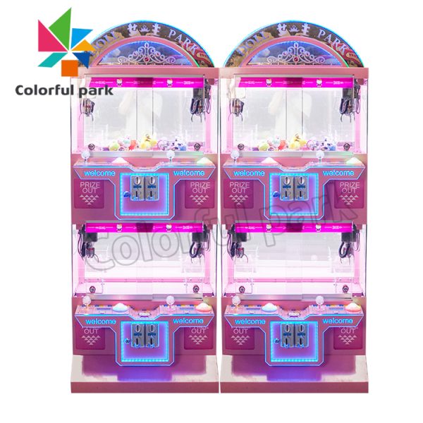 4 plays mini claw machine