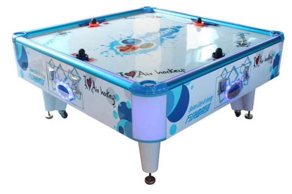 4 player air hockey game