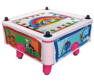 4 players air hockey game 