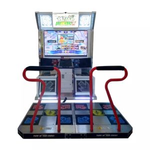 2 player pump it up dance game machine