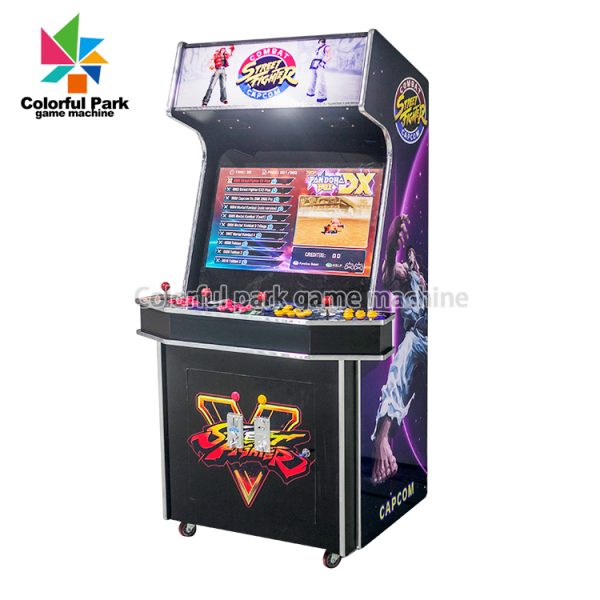 4 player upright arcade machine