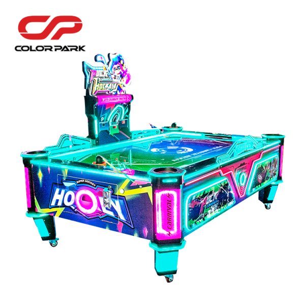 Hot selling indoor amusement ride coin-operated arcade machine new design air hockey