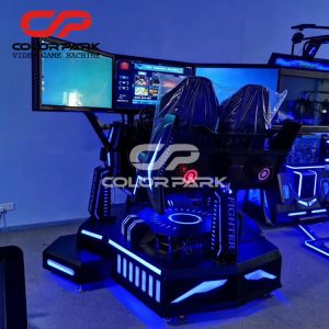 VR Amusement Park Coin Operated Arcade 3D VR Racing Machine Flying Driving Racing Simulator