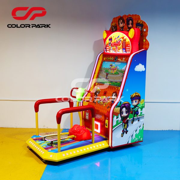 Children's skateboard machine 1 player