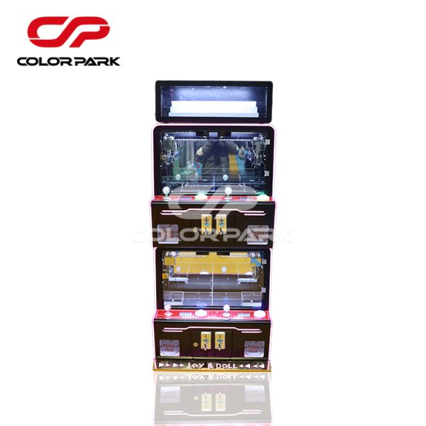 Coin-operated mini claw machine 4 players